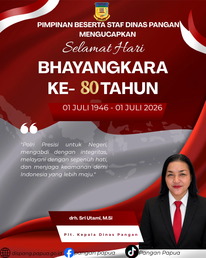 Hari Ulangtahun Bhayangkara Ke-80 Pada Tanggal 1 Juni 2026