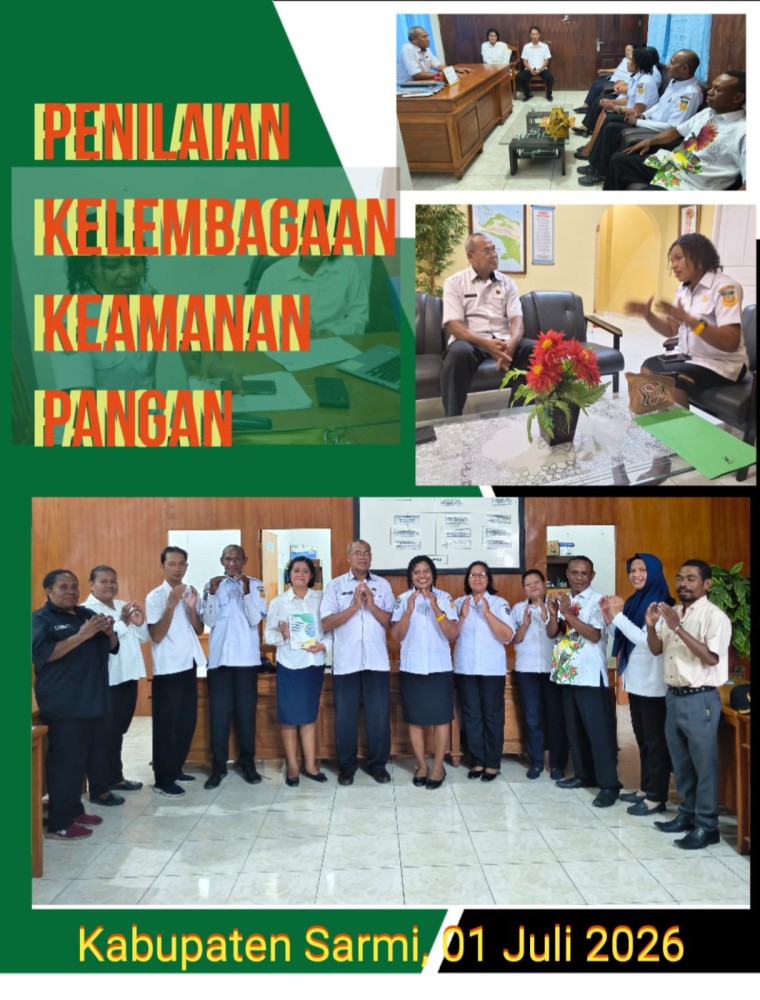 Penilaian Kelembagaan Keamanan Pangan, Rabu 1 Juli 2026