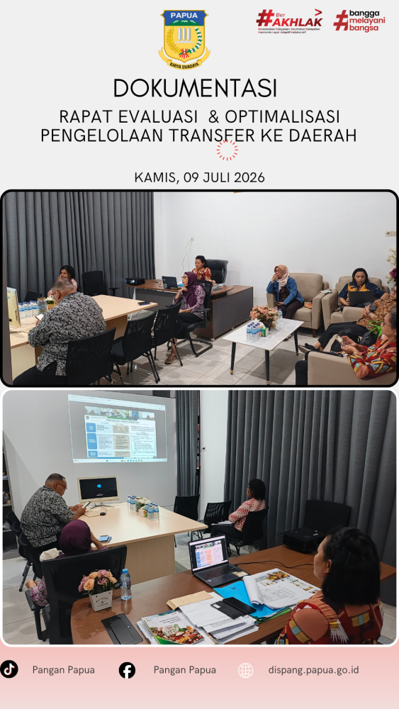 Rapat Evaluasi & Optimalisasi Pengelolaan Transfer Ke Daerah 
