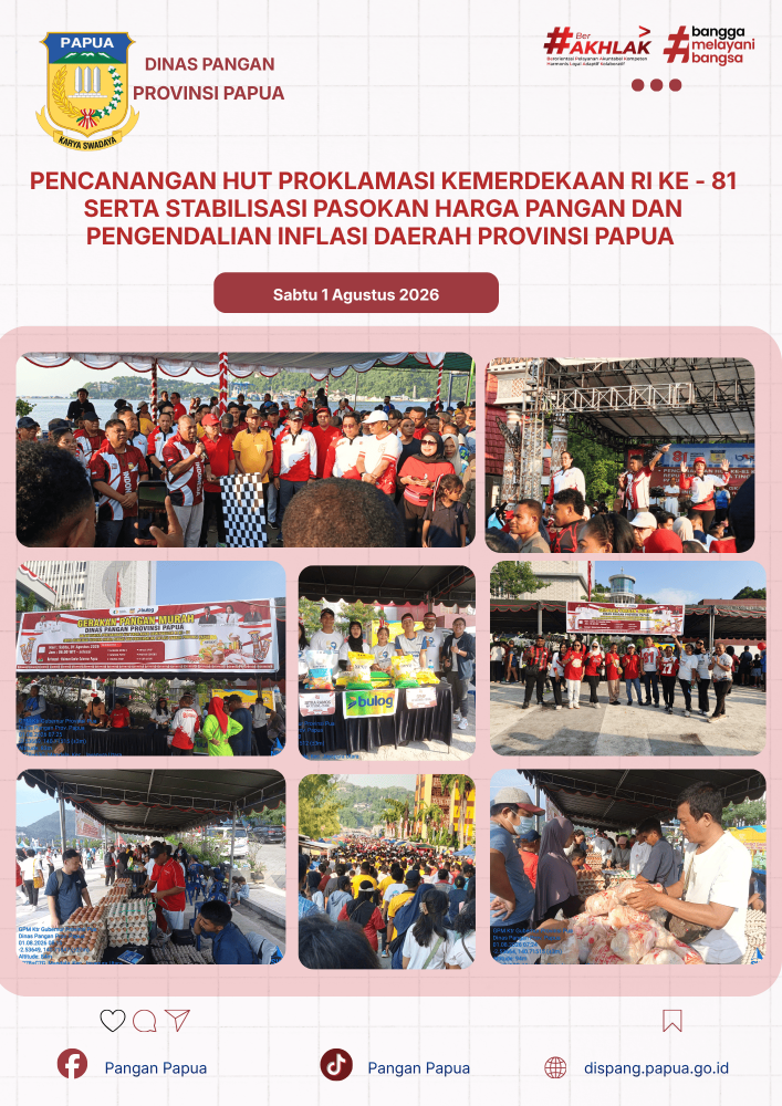 Pencanangan HUT Proklamasi kemerdekaan RI Ke-81 Pada Tanggal 1 Agustus 2026