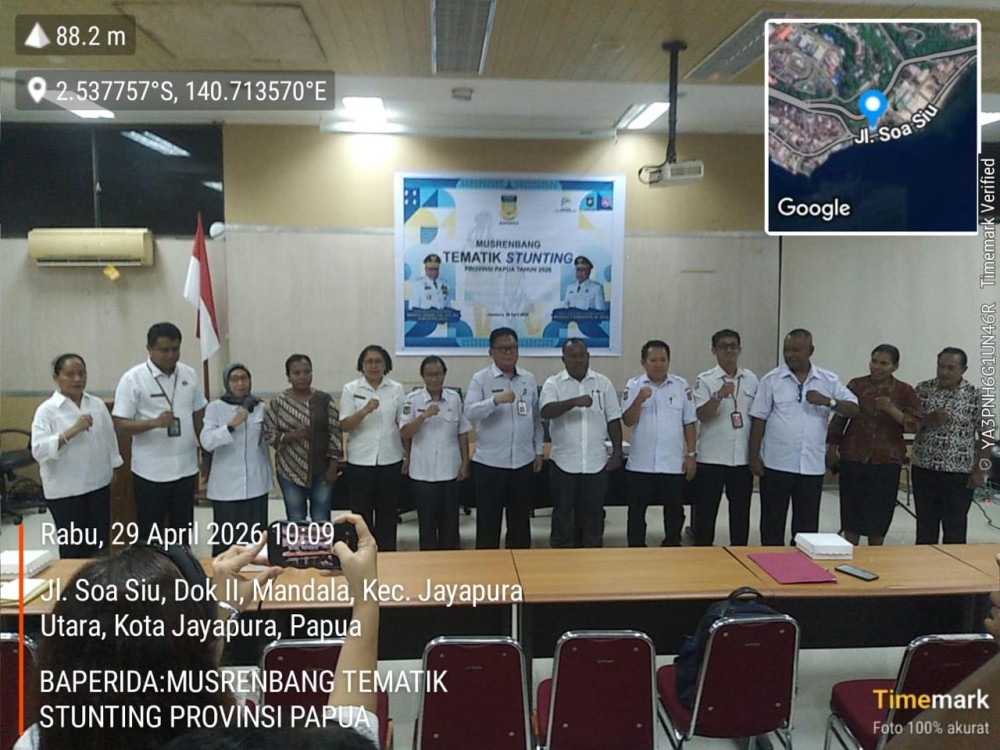 MUSRENBANG TEMATIK STUNTING PROVINSI PAPUA