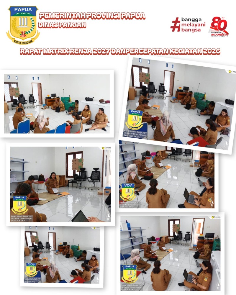 Rapat Matrix Renja 2027 & Percepatan Kegiatan 2026