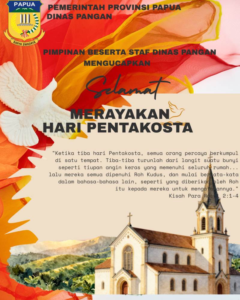 Selamat Merayakan Hari Pentakosta