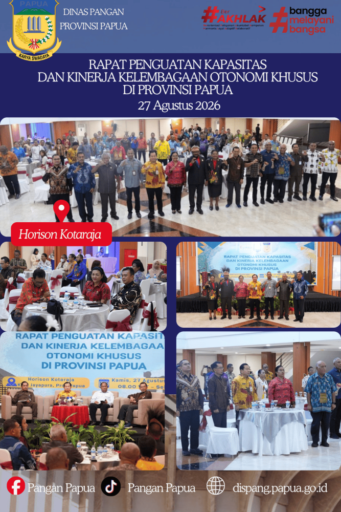 Rapat Penguatan Kapasitas dan Kinerja Kelembagaan Otonomi Khusus Di Provinsi Papua